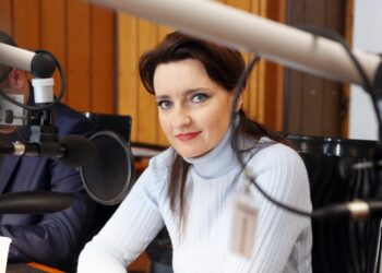 01.02.2015 Studio Polityczne Radia Kielce - poseł PO Marzena Okła-Drewnowicz / Stanisław Blinstrub / Radio Kielce