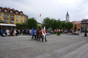 Ostrowieckie obchody Święta Pracy (1 maja 2015 r.) / Teresa Czajkowska / Radio Kielce