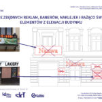 Propozycje nowych szyldów i reklam które opracowali projektanci uczestniczący w II edycji Włoskiej Szkoły Designu