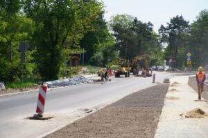Przebudowa pętli autobusowej na Bukówce (29 maja 2015 r.) / Kamil Król / Radio Kielce