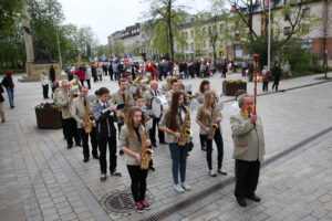 Kieleckie obchody święta 1 Maja (1 maja 2015 r.) / Piotr Michalski / Radio Kielce