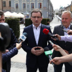 Solidarna Polska udzieliła w Kielcach poparcia Andrzejowi Dudzie  (5 maja 2015 r.) / Piotr Michalski / Radio Kielce