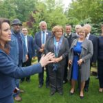 Anna Komorowska spotkała się z mieszkańcami regionu (21 marca 2015 r.) / Bartłomiej Zapała / Radio Kielce