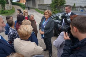 Anna Komorowska spotkała się z mieszkańcami regionu (21 marca 2015 r.) / Bartłomiej Zapała / Radio Kielce