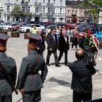 12.05.2013 80 rocznica śmierci marszałka Józefa Piłsudskiego. Składanie kwiatów. / Stanisław Blinstrub / Radio Kielce