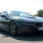 Sportowe hybrydowe BMW i8 / Robert Felczak / Radio Kielce