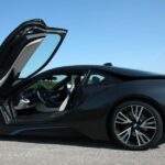 Sportowe hybrydowe BMW i8 / Robert Felczak / Radio Kielce