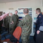 Wizyta w Radiu Kielce uczestników Międzynarodowego Kursu Obserwatorów Wojskowych / Kamil Król / Radio Kielce