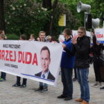 21.05.2015 Marsz poparcia kandydata na prezydenta RP Andrzeja Dudy / Kamil Król / Radio Kielce