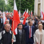 21.05.2015 Marsz poparcia kandydata na prezydenta RP Andrzeja Dudy / Kamil Król / Radio Kielce
