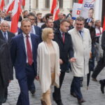 21.05.2015 Marsz poparcia kandydata na prezydenta RP Andrzeja Dudy / Kamil Król / Radio Kielce