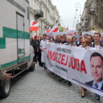 21.05.2015 Marsz poparcia kandydata na prezydenta RP Andrzeja Dudy / Kamil Król / Radio Kielce