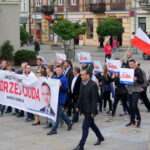 21.05.2015 Marsz poparcia kandydata na prezydenta RP Andrzeja Dudy / Kamil Król / Radio Kielce