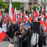 21.05.2015 Marsz poparcia kandydata na prezydenta RP Andrzeja Dudy / Kamil Król / Radio Kielce