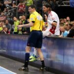 31.05.2015 Piłkarze ręczni Barcelony wygrali z węgierskim MKB Veszprem w finale turnieju Final Four Ligi Mistrzów / Stanisław Blinstrub / Radio Kielce