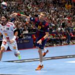 31.05.2015 Piłkarze ręczni Barcelony wygrali z węgierskim MKB Veszprem w finale turnieju Final Four Ligi Mistrzów / Stanisław Blinstrub / Radio Kielce