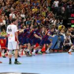 31.05.2015 Piłkarze ręczni Barcelony wygrali z węgierskim MKB Veszprem w finale turnieju Final Four Ligi Mistrzów / Stanisław Blinstrub / Radio Kielce