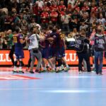 31.05.2015 Piłkarze ręczni Barcelony wygrali z węgierskim MKB Veszprem w finale turnieju Final Four Ligi Mistrzów / Stanisław Blinstrub / Radio Kielce