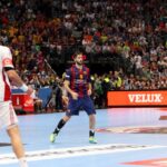 31.05.2015 Piłkarze ręczni Barcelony wygrali z węgierskim MKB Veszprem w finale turnieju Final Four Ligi Mistrzów / Stanisław Blinstrub / Radio Kielce