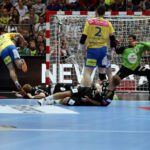 31.05.2015 Final4. Vive Tauron Kielce - THV Kiel druga połowa meczu / Stanisław Blinstrub / Radio Kielce