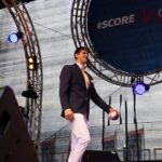 29.05.2015 Kolonia. Impreza otwierająca Final Four Ligi Mistrzów. Piotr Chrapkowski / Stanisław Blinstrub / Radio Kielce