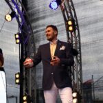 29.05.2015 Kolonia. Impreza otwierająca Final Four Ligi Mistrzów. Piotr Grabarczyk / Stanisław Blinstrub / Radio Kielce