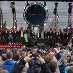 29.05.2015 Kolonia. Impreza otwierająca Final Four Ligi Mistrzów. MKV Veszprem / Stanisław Blinstrub / Radio Kielce