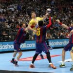 30.05.2015 Final4. Mecz Vive Tauron Kielce - -FC Barcelona / Stanisław Blinstrub / Radio Kielce
