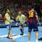 30.05.2015 Final4. Mecz Vive Tauron Kielce - -FC Barcelona / Stanisław Blinstrub / Radio Kielce
