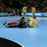 30.05.2015 Final4. Mecz Vive Tauron Kielce - -FC Barcelona / Stanisław Blinstrub / Radio Kielce