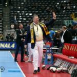 30.05.2015 Final Four. Rozgrzewka przed meczem Vive Tauron Kielce - Barcelona. / Stanisław Blinstrub / Radio Kielce