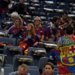 30.05.2015 Final Four. Rozgrzewka przed meczem Vive Tauron Kielce - Barcelona. / Stanisław Blinstrub / Radio Kielce