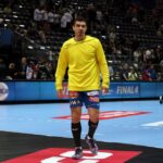 30.05.2015 Final Four. Rozgrzewka przed meczem Vive Tauron Kielce - Barcelona. / Stanisław Blinstrub / Radio Kielce