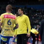 30.05.2015 Final Four. Rozgrzewka przed meczem Vive Tauron Kielce - Barcelona. / Stanisław Blinstrub / Radio Kielce