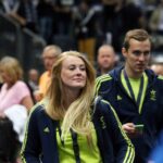 30.05.2015 Final Four. Rozgrzewka przed meczem Vive Tauron Kielce - Barcelona. / Stanisław Blinstrub / Radio Kielce