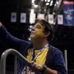 30.05.2015 Final Four. Rozgrzewka przed meczem Vive Tauron Kielce - Barcelona. / Stanisław Blinstrub / Radio Kielce