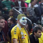 30.05.2015 Final Four. Rozgrzewka przed meczem Vive Tauron Kielce - Barcelona. / Radio Kielce