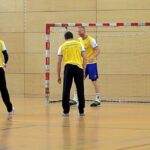 29.05.2015 Kolonia. Vive Taouron Kielce na treningu przed meczem. / Stanisław Blinstrub / Radio Kielce