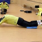 29.05.2015 Kolonia. Vive Taouron Kielce na treningu przed meczem. / Stanisław Blinstrub / Radio Kielce