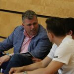 29.05.2015 Kolonia. Vive Taouron Kielce na treningu przed meczem. Prezes VTK Bertus Servaas / Stanisław Blinstrub / Radio Kielce