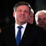 10.5.2015 Kielce. Reakcje w sztabie PSL po ogłoszeniu sondażowych wyników wyborów prezydenckich / Stanisław Blinstrub / Radio Kielce