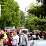 14.5.2015 Kielce. Ulicami miasta przeszedł korowód studencki rozpoczynający juwenalia. Żacy dostali klucze do miasta / Stanisław Blinstrub / Radio Kielce