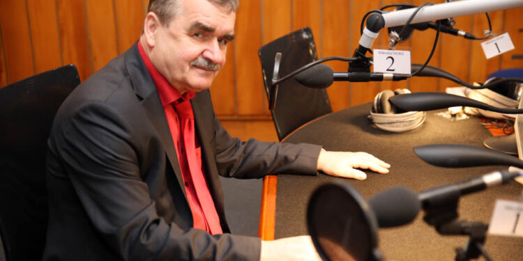 15.4.2015 Kielce. Wojciech Lubawski / Wojciech Habdas / Radio Kielce