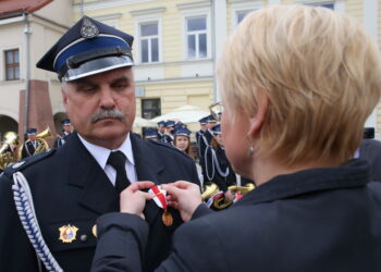 Obchody Dnia Strażaka na Rynku w Kielcach / Kamil Król / Radio Kielce