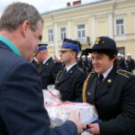 Obchody Dnia Strażaka na Rynku w Kielcach / Kamil Król / Radio Kielce