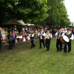24.5.2015 Tokarnia. Koncert "Jawor – u źródeł kultury" w Tokarni. Korowód / Piotr Michalski / Radio Kielce