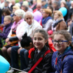 24.5.2015 Tokarnia. Koncert "Jawor – u źródeł kultury" w Tokarni. Korowód / Piotr Michalski / Radio Kielce