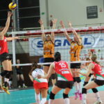 Rewanżowy mecz o 9. miejsce w Orlen Lidze siatkarek: KSZO Ostrowiec - Nafta Piła / Kamil Król / Radio Kielce