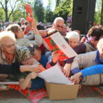 Pieśniobranie w parku miejskim / Kamil Król / Radio Kielce