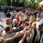 Pieśniobranie w parku miejskim / Kamil Król / Radio Kielce